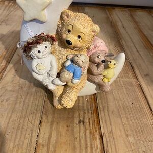 Charming Bear and Friends Figurine - Multicolor